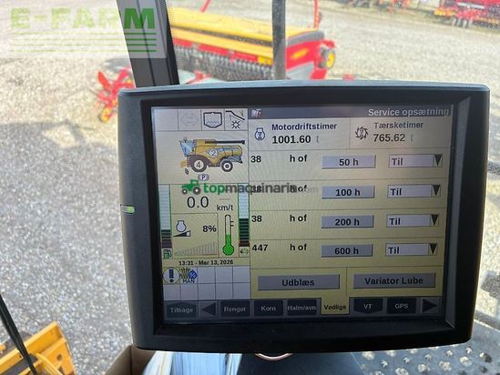 Cosechadora de Cereal - New Holland - cx 8.90 slh