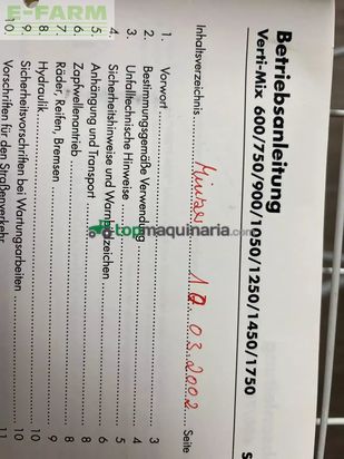 Remolqu esparcidor - Strautmann - verti-mix 1250