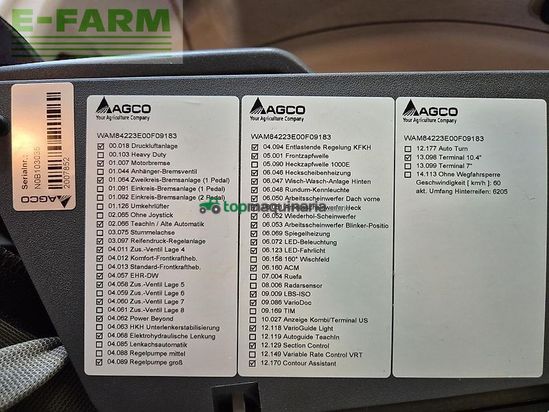 Tractor agrícola - Fendt - 828 vario profi plus