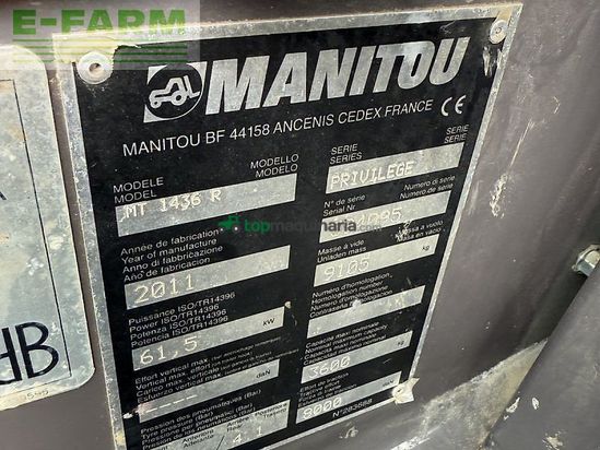 Telescopica - Manitou - mt 1436 r privilege