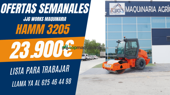 Rodillo compactador - Hamm 3205