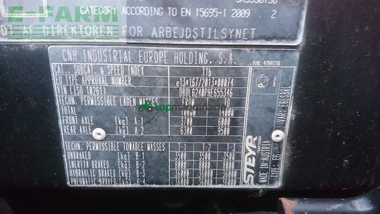 Tractor agrícola - Steyr - cvt 6240