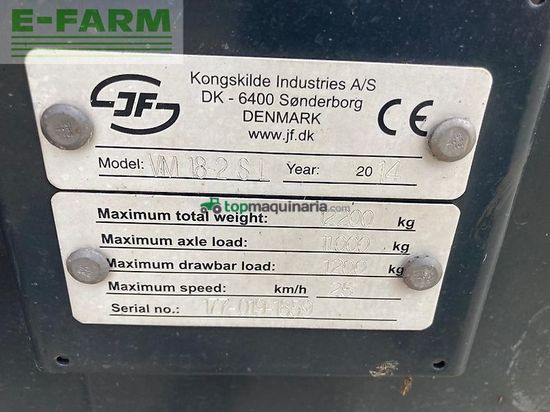 Remolqu esparcidor - Kongskilde - vm 18-2 sl