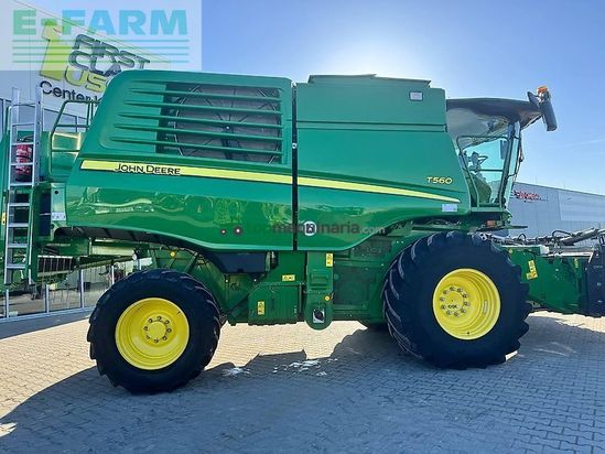 Cosechadora de Cereal - John Deere - t560 + heder 6m
