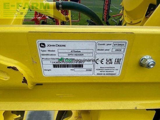 Cosechadora de Cereal - John Deere - 9700i prodrive 40km/h