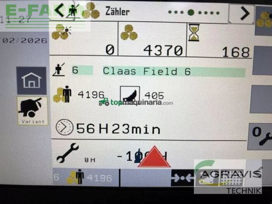 Empacadora gigant - Claas - variant 480 rc pro