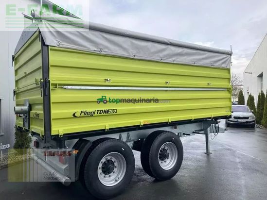 Volquet - Fliegl - tdk 200 profi xl hellgrün