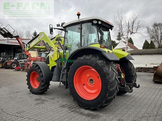 Tractor agrícola - Claas - ares 617 atz + claas fl120 ATZ