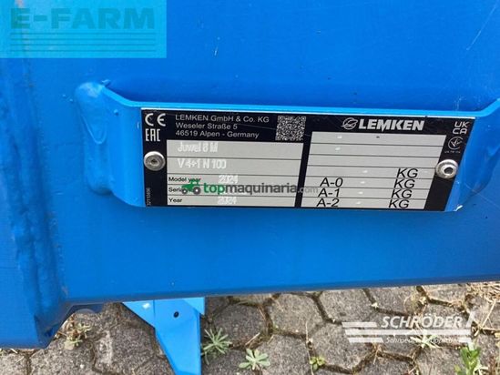 Arado - Lemken - juwel 8 m v 4+1 n 100