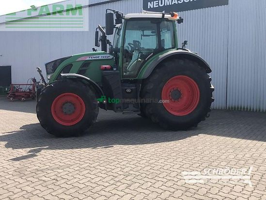 Tractor agrícola - Fendt - 724 vario s4 profi plus