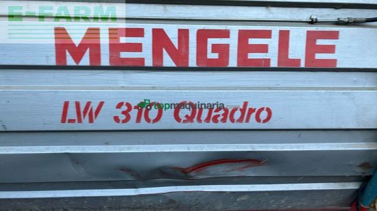 Cinta transportadora de forraje - Mengele - lw 310 quadro