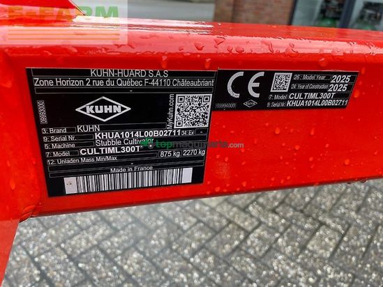 Cultivador - Kuhn - cultimer l 300