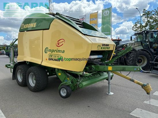 Empacadora gigant - Krone - comprima cv 150 xc x-treme