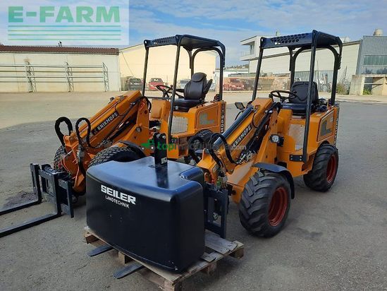 Minicargadora -  - km 125 te schaufel gabel krokodil