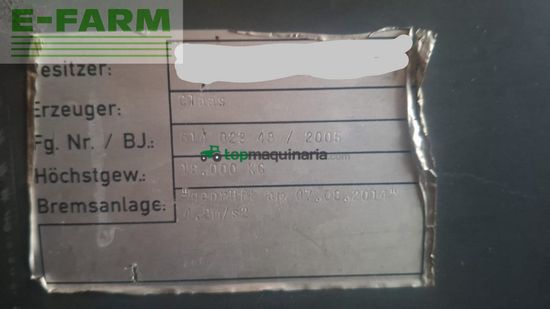 Cinta transportadora de forraje - Claas - quantum 5500 s