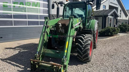 Tractor agrícola - Fendt - 313 vario med frontlift og frontlæsser