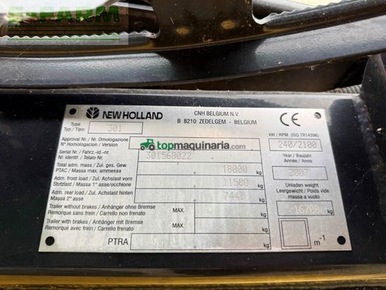 Cosechadora de Cereal - New Holland - cx 8070