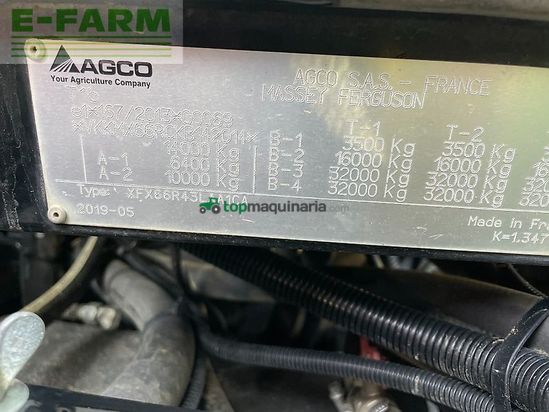 Tractor agrícola - Massey Ferguson - 7722s