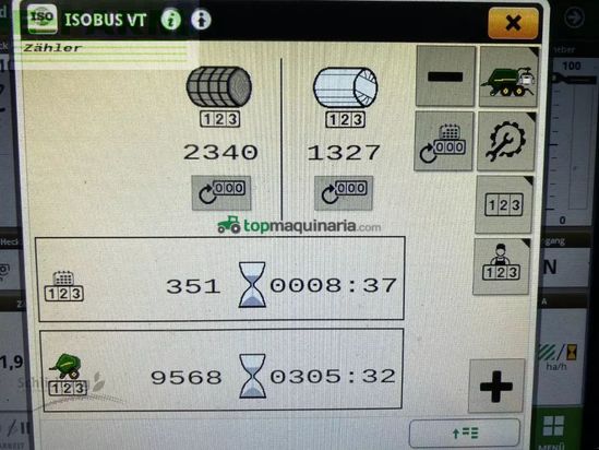 Empacadora gigant - John Deere - c451r