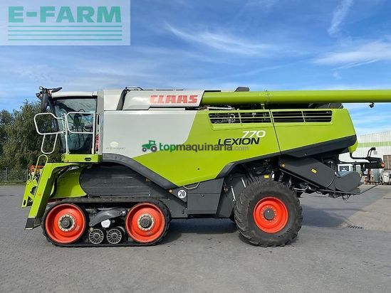 Cosechadora de Cereal - Claas - lexion 770 tt + cemos automatic + v1230