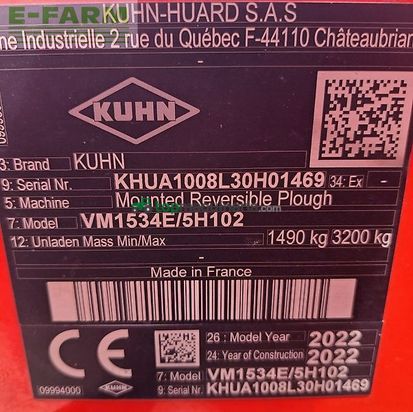 Arado - Kuhn - varimaster 153