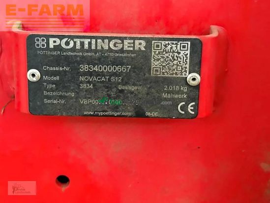 Cortacésped manual - Pöttinger - novacat s 12