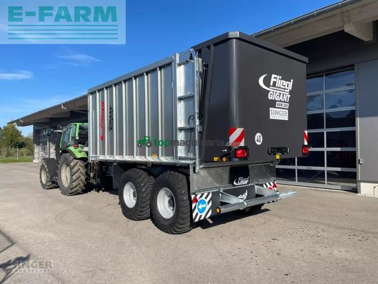 Cinta transportadora de forraje - Fliegl - gigant asw 256 compact fox