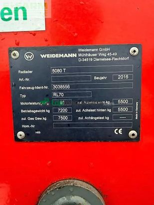 Telescopica - Weidemann - 5080t