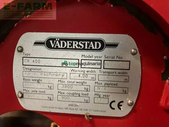 Grada rotativa -  - waderstad carrier