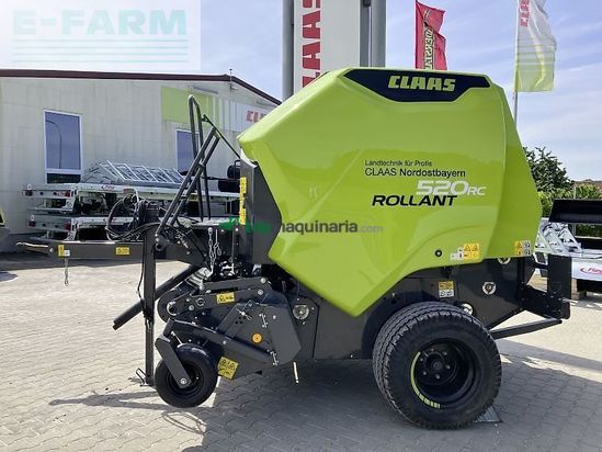 Empacadora gigant - Claas - rollant 520 rc cnob-edition