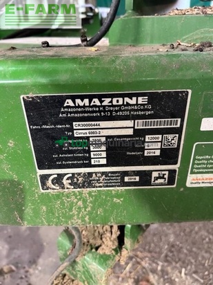 Sembradora - Amazone - cirrus 6003-2