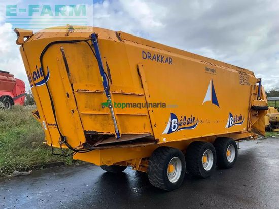 Remolqu esparcidor -  - mélangeuse drakkar 233-3t belair
