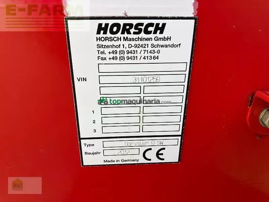 Combinado de siembra - Horsch - sprinter 9 sw