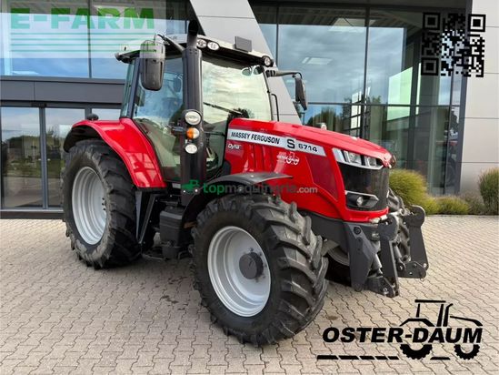 Tractor agrícola - Massey Ferguson - 6714 s dyna 4 essential