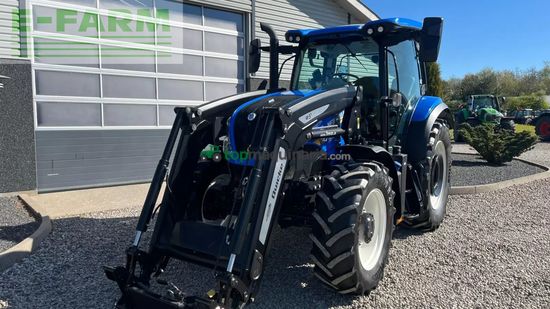 Tractor agrícola - New Holland - t6.145 ac med frontlæsser