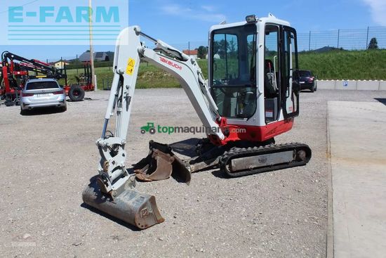 Excavadora - Takeuchi - minibagger tb 216 mit powertilt