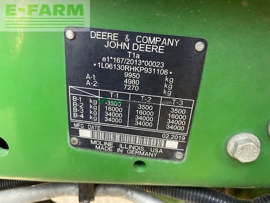 Tractor agrícola - John Deere - 6130r