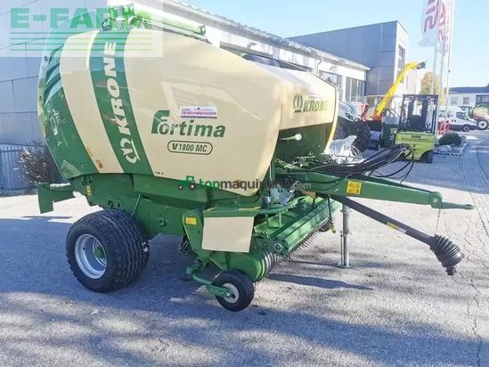 Empacadora gigant - Krone - fortima v 1800 mc rundballenpresse