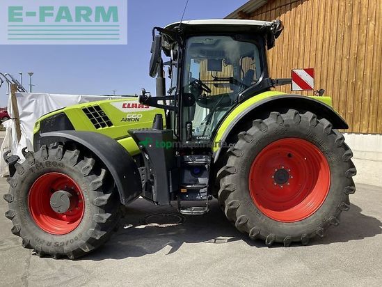 Tractor agrícola - Claas - arion 660 cmatic cebis cemis