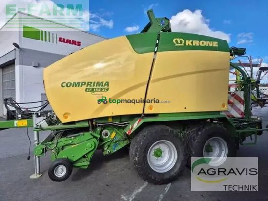 Empacadora gigant - Krone - comprima cf 155 xc