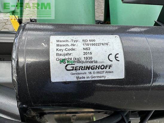 Cabezal - Geringhoff - rota disc 600 --für john deere passend--