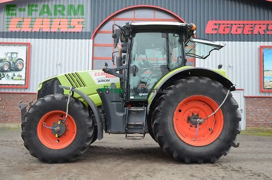 Tractor agrícola - Claas - arion 650 cmatic