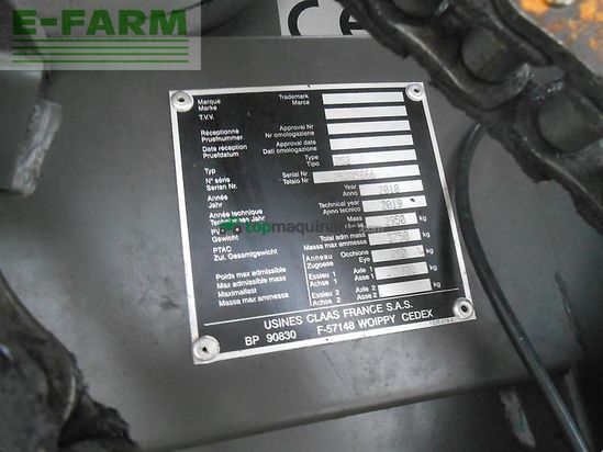 Empacadora gigant - Claas - variant 480 rc pro