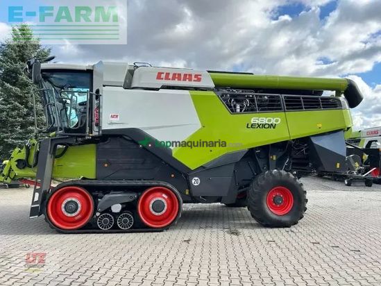 Cosechadora de Cereal - Claas - lexion 6800 tt e5 claas mähdre