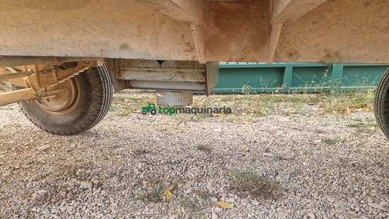 Remolqu agrícola - 2 ejes tipo galera