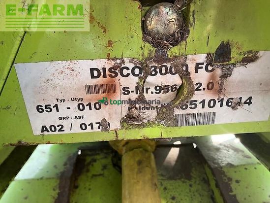 Cortacésped manual - Claas - disco 3000 fc