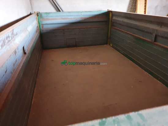 Remolque agrícola 1 eje basculante 