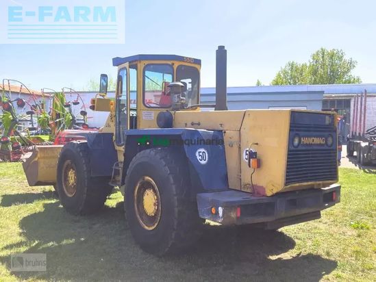 Minicargadora - Hanomag - hanomag 55 d - überladehöhe über 4 m