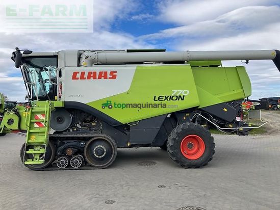 Cosechadora de Cereal - Claas - lexion 770 terra trac
