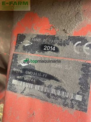 Cortacésped manual - Kuhn - gmd 3510 ff